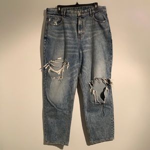 American Eagle outfitters Curvy Mom Jeans Sz 16 regular New wo tags